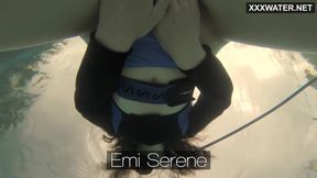 Sultry French Slayage, Emi Serene, unfurls her fiery assets, unfiltered