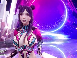 [MMD] (G)I-DLE - TOMBOY Sexy Kpop Dance Ahri Akali Evelynn Kaisa League of Legends KDA