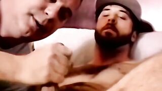 Amateur Teen Handjob Helps Older Guy With Big Dick