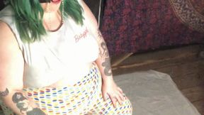 Gagged and slimed