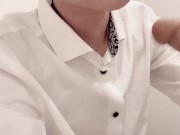 【BL】トイレ中に手コキして欲しいと言われ抜いてあげるイケメン社会人
