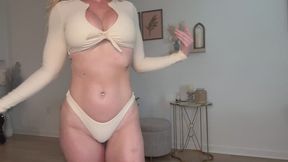 Bikini goddess body worship JOI game