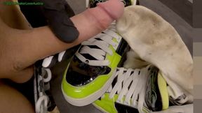 four Jizz shots on Lime Green Osiris Bronx