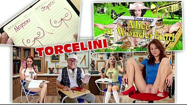 ALICE IN WONDERLAND. GIANT IN THE HOUSE. True story. TORCELINI. FULL VIDEO XXX