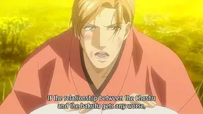 Winter Cicada 2 - Gay samurai make passionate yaoi love outdoors