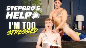 College Hunk Gets Pounded By Muscly Stepbro's Massive Dick - Nico Coopa, Mick Marlo