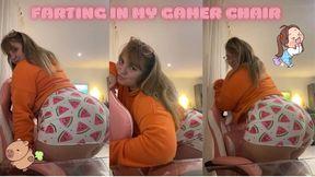 FARTING IN MY GAMER CHAIR