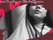 Shhh Stepbrother In The Other Room!! Hairbrush Solo Play!