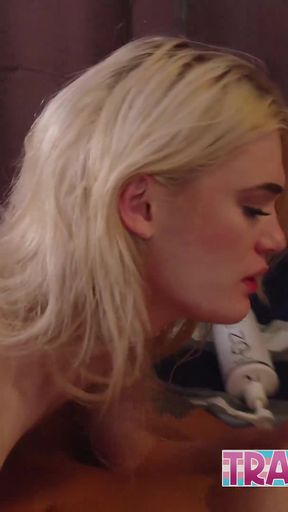 Dasha Dime and Jade Radd Swap Cocks in Mouths Then Shove Them Raw Into Each Other's Asses