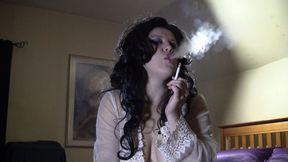 Edge of Bed Smoking - HD