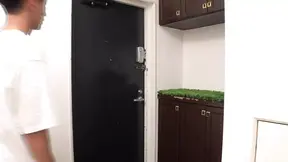 Pure ideas: Stepsis arrives for cock delivery and gets fucked