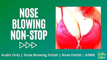 Nose Blowing Fetish ASMR Audio Only