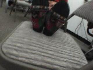 Mature Executive & worn Christmas socks!