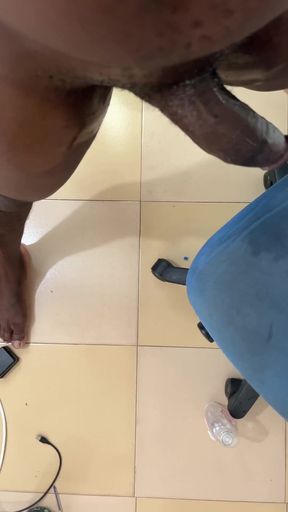 Horny African Thick Dick Breeding and Creampie Sextoy Part 1