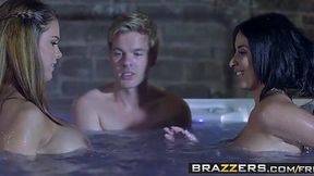 Brazzers' Royal Sexcapades: Anissa Kate, Aruba Jasmine, Peta Jensen, Ryan Ryder behind the scenes