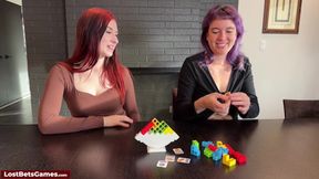 Sexy toys come out as the strip game is won