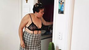 Stepfather Fucking His Stepdaughter Before the June Party