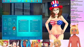 Busty Neko VTubers Heat Up Live Stream with Steaming Hentai Threesome