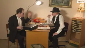 Big-titted German babe gets pounded