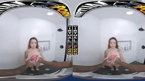 Virtual luck - Anne's slick pussy receives your hard cock and explosion