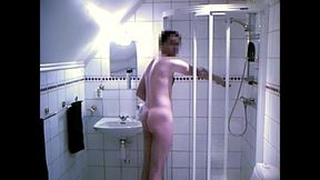 Humping Pee and Shower Masturbation