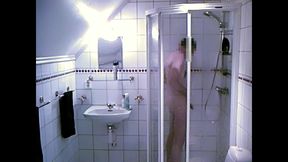 Humping Pee and Shower Masturbation