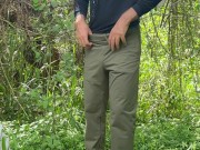 Jerking off in public in the park,  gay cruising in colombia