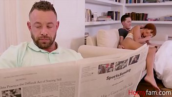 Dad Doesn&#039_t Seem To Notice My Dick Being Inside Stepsis-  Scarlett Mae