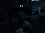 HALLOWEEN SPECIAL - Two sexy pagan witches and a very lucky guy