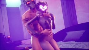 Petite virgin enemy gets hardsex in 3D adult game