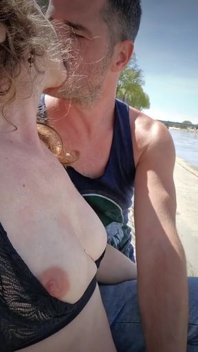 Emotional moment from &quot;Making out in Arles (France) &amp; fingering her wet pussy - Public Nudity&quot;