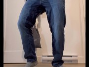 Desperation piss in jeans (View 1)