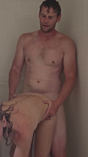 Quickie in the Hotel Shower