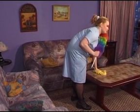 Busty Maid From Germany Fingering Her Asshole