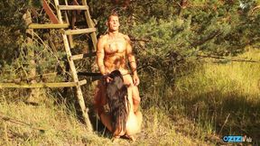 A Sweet Outdoor Getaway Date in a Treehouse and Passionate Kissing with His True Soulmate