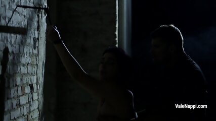 Valentina Nappi dominated in a dark dungeon