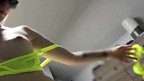 trying out out the meta rayban glasses