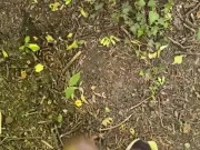 Piss and wank in a field