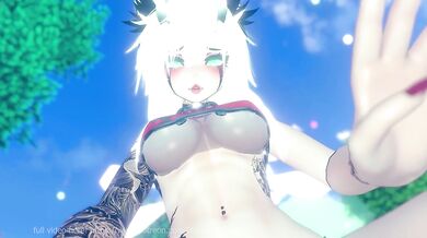 The Dream Fairy’s wet ear licking ASMR roleplay makes her gush in VRChat