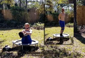 0077 Trampoline Self Tie