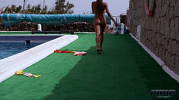 Girl In The Swimming Pool