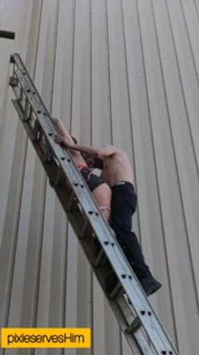 Pilot catches pixieservesHim at it AGAIN risky public outdoor quickie