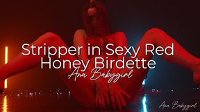 Stripper in Sexy Red Honey Birdette