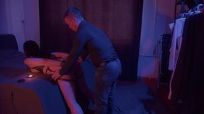perverted paramour piss on tits his wife s and ass fuck her, and she gets facial.