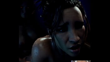 Panam Getting Ass Fucked By Transgender V In A Public Locker Room