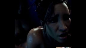 Panam Getting Ass Fucked By Transgender V In A Public Locker Room