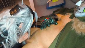 Malice Drains Dr. Doom's Nuts with Her Mouth