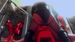 Trans Mistress with Her Play Toy Sub