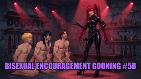 Bisexual Encouragement Gooning #5B: Latex Bi Surrender (Animated)