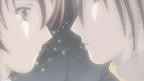 ”Erotic anime kissing foreplay”